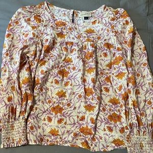Floral casual blouse